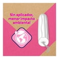 thumbnail image 4 of Tampones Saba v-eco regular súper plus sin aplicador flujo moderado 16 pzas, 4 of 4