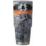 X-PAC Double Vacuum Wall Stainless Steel Tumbler with Lid, Pure Insulated Tumbler Keeps Cold Beverages Cold and Hot Beverages Hot, 44 Ounce, Camo