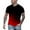 Black, variant on Men Men's Ribbed Shirt Short Sleeve Slim Fit T Shirts Stretch Workout Ribbed Tee(Watermelon Red,M)