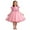 R118/Pink, variant on Vividxx Girls Dresses Sparkly Floral Party Dress For Girls Short Sleeve Tutu Dress With Glitter Embellishments For And Celebrations 2-3 Years