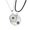 Silver, variant on Openpig Couple Gifts for Couple Necklace Matching Sun and Moon Necklaces for Him and Her I Love You Necklace 100 Languages for Husband Wife Couples