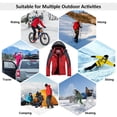 thumbnail image 3 of Women Mountain Waterproof Shell Jacket Ski Jacket Windproof Jacket Winter, 3 of 8