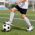 thumbnail image 2 of Wdgfv Kids Soccer Leg Sleeves Socks Athletic Socks for Boys Girl Football Baseball Softball Rugby 12-18 Years, 2 of 4