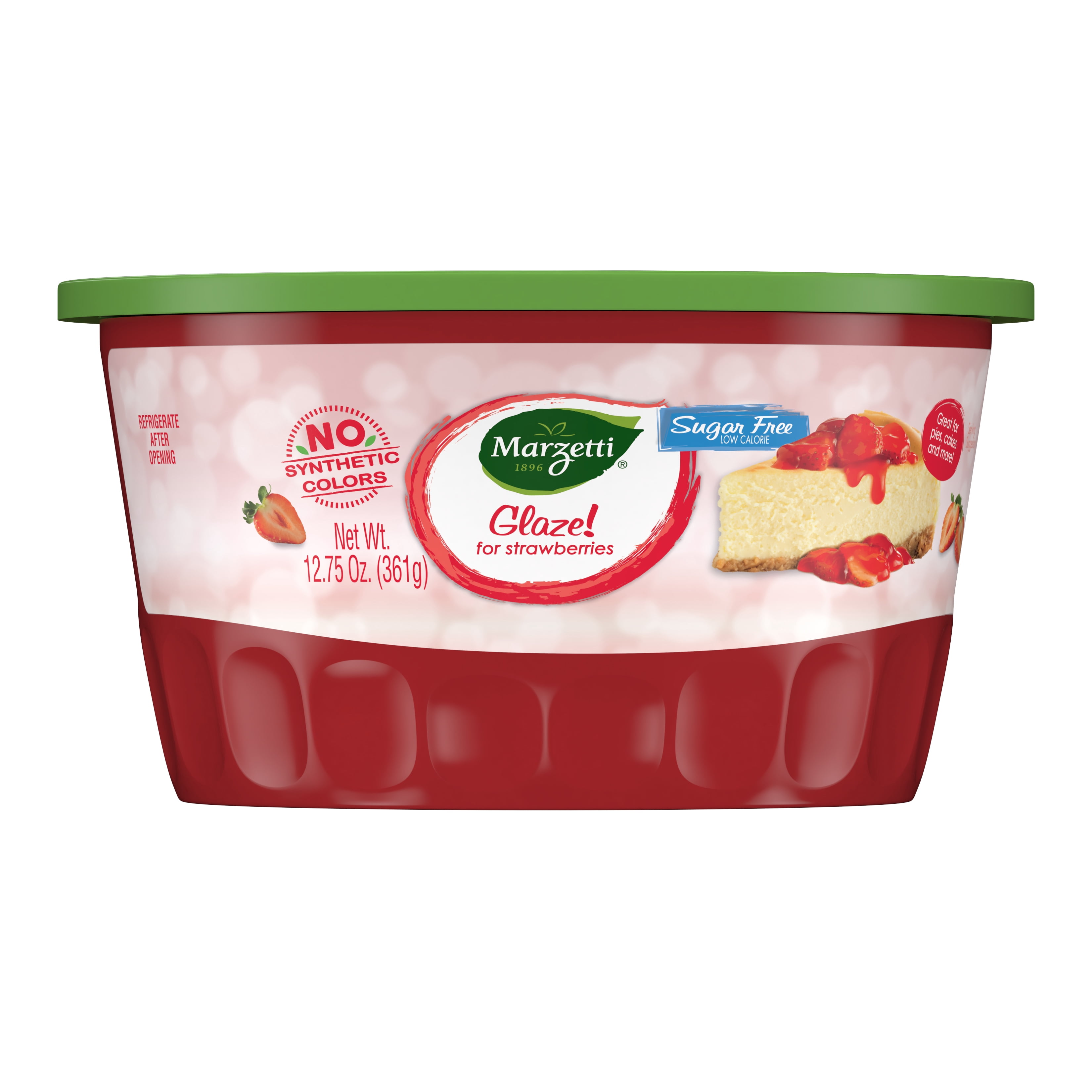 Marzetti Sugar Free Glaze for Strawberries, 12.75 oz. Tub