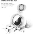 thumbnail image 3 of 4 Pack Waterproof AirTag Keychain Case for Apple AirTag Dog Cat Collar Tracker Keychain Soft Full Body Shockproof Locator Protective Cover, 3 of 5
