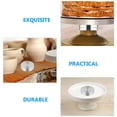 thumbnail image 2 of Shisuyan Turntable Base Bearing Aluminium Alloy 1Pack 3.9x3.9x0.7In, 2 of 8