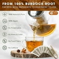 thumbnail image 3 of Premium 40 Burdock Root Tea Bags, 100% Natural & Pure from Burdock Root. Burdock Root Herbal Tea. Made with Natural Material Tea Bags. No Sugar, No Caffeine, No Gluten, Vegan., 3 of 9