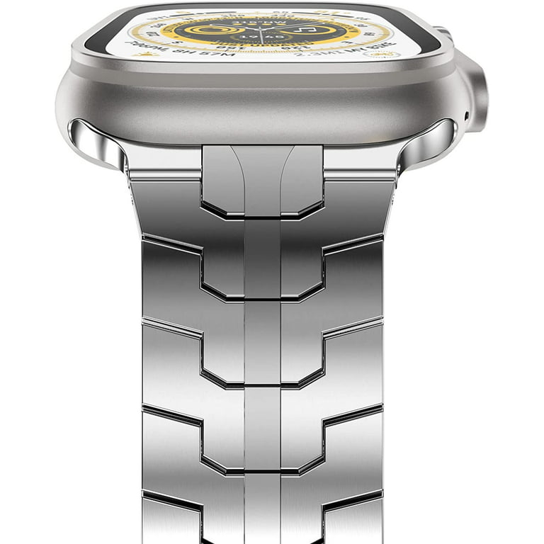 Luxury Titanium Steel Strap For Apple Watch Ultra 49mm Metal