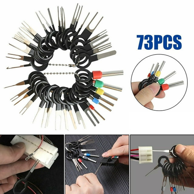 36Pcs Car Terminal Removal Tool Electrical Wire Plug Connector Pin