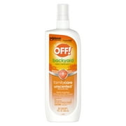 OFF! FamilyCare MosquitoInsectRepellent Unscented Bug Spray, 9 oz