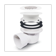 thumbnail image 1 of Base de Douche Drainage Drain de Sol en Acier Inoxydable Anhydre Anti-Odeur Anti-Insectes Filtre Côté Cheveux Sortie Drain, 1 of 5