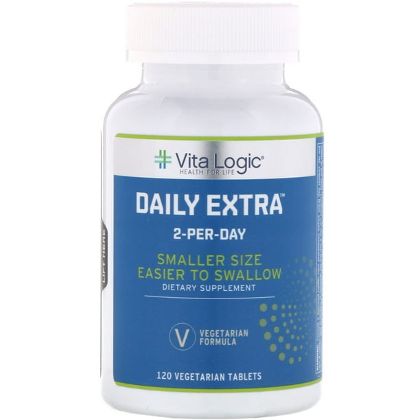 Vita Logic Daily Extra 2 Per Day Multivitamins & Minerals For Energy