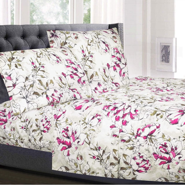 Juego de sábanas Sweet Home Collection Full Dolce 1800 Supreme