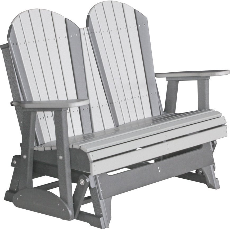 Kunkle Holdings LLC Poly Outdoor 4 Foot Adirondack Porch ...
