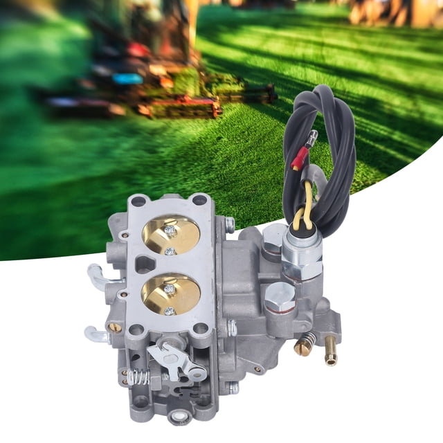 Lawn Mower Carburetor, Exquisite Carburetor Part High Reliability Professional Manufacturing Stable with Paper Pad for Garden Tool