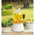 thumbnail image 1 of Hometrends White Round Dispenser Stand,Dia 9.56", 1 of 5
