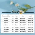 thumbnail image 3 of Rvasteizo Dresses for Girls Solid with Mini Floral Print Puff Sleeve Round Neck Casual Dress for 3-15Years, 3 of 4
