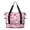 Breast Cancer Ribbon Medical Icon-1, variant on Breast Cancer Ribbon Medical Icon Expandable Travel Tote Bag, Overnight Carry on Bag with Dry Wet Pockets, Tear Resistant Gift Ideas for Work Shopping Travel