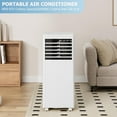 thumbnail image 5 of EliteEdge 8000 BTU Portable Air Conditioner for Rooms Up to 350 Sq. Ft., 3-in-1 AC Unit with Dehumidifier, Fan, Sleep Mode, 24-Hour Timer, Window Mount Kit, Remote Control, 5 of 7