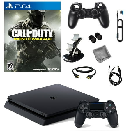 PlayStation 4 Slim 500GB Call of Duty Infinite Warfare Console with Accessories Kit
