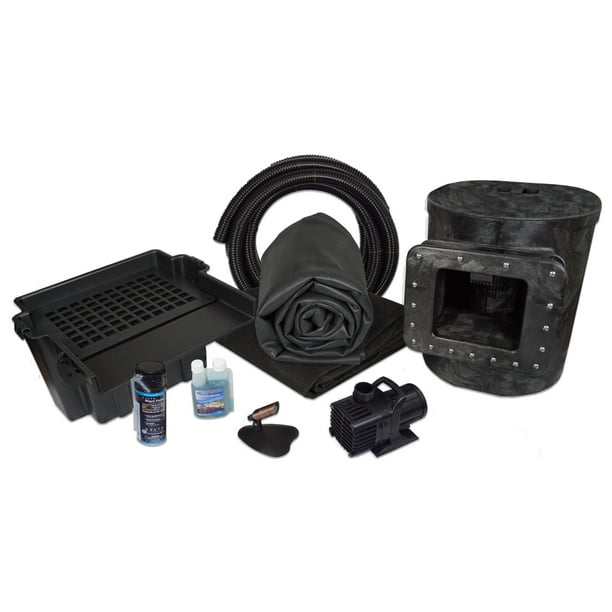 Simply Ponds 4000 Complete Water Garden and Pond Kit with 15 Foot x 15