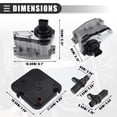 thumbnail image 7 of Unique Bargains Car Speeds Transmission Solenoid Block Filter for Chrysler 300 2005-2011 Plastic No.5143151AA 1 Set, 7 of 7