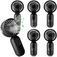 thumbnail image 1 of Mini ventilador portátil Rossesay Handheld de 3 velocidades recargable por USB, 1 of 6