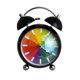 thumbnail image 1 of Reloj despertador de metal silencioso junto a la cama con luz nocturna, 1 of 1