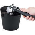 thumbnail image 5 of Espresso Knock Box Caja de café de 4,8 pulgadas Contenedor de basura para café molido con barra extraíble y base antideslizante Estilo barista duradero que absorbe los golpes, 5 of 5