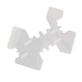 thumbnail image 3 of Leather Craft Tool Clear Acrylic Template Stencils Leather Corner Treatment Stainless Durable Stencil Handmade Zipper Fast Installation Tool, 3 of 8