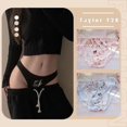 thumbnail image 2 of Nuevos pantalones Sanrio Hello Kitty Anime japonés My Melody Kuromi Y2K Sweet Girl, calzoncillos triangulares transpirables y cómodos para mujer, 2 of 4