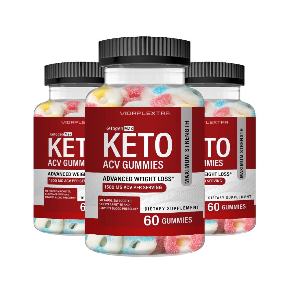 (3 Pack) KetogenMax Gummies Ketogen Max Keto ACV Gummies