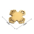 Efavormart 50 Pack Mini Metallic Gold Crown Truffle Cup Dessert Liners ...