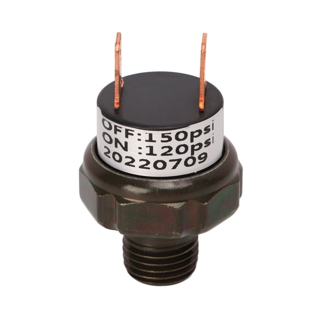 Air Compressor Pressure Switch Valve,Air Compressor Pressure Control Car Horn Pressure Switch Air Pressure Switch High-Precision Functionality