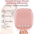 thumbnail image 3 of Electric Breast Pump, Double Electric Breast Pump, Double Pumping Breast Pump, Portable Baby Pump, Double Pumping, 2 Modes And 9 Levels Adjustable 150, 3 of 5