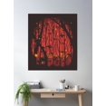 thumbnail image 2 of Fireflies Poster Wall Art, Modern Wall Decor, 16x24 UNFRAMED, 2 of 3
