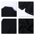 thumbnail image 6 of AZoiNM Women's Tailored Peplum Blazer One Button Stretch Polyester Work to Weekend, 6 of 7