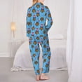 thumbnail image 6 of Wukai Cute Puppy Print Women's Pajama Set - Soft Long Sleeve Sleepwear for Comfort and Style-XX-Large, 6 of 9