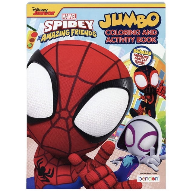 Bloc à Colorier et d'Activités Classroom Supply Spidey 80 Pages