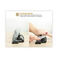 thumbnail image 4 of 12-Sheet Ez Squeeze Three-Hole Punch, 9/32" Holes, Black/silver | Bundle of 10 Each, 4 of 6