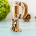 thumbnail image 2 of kurtrusly Handcraved Wooden Letters Door Numbers Alphabet Letter Floating Adress Name P, 2 of 8