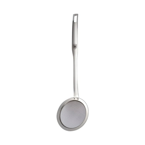 Clearance,aoksee Stainless Steel Skimmer Spoon - Kitchen Fine Mesh Food Strainer and Hot Pot Skimmer with Long Handle for Skimming, Cooking, Frying, Grease and Foam