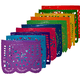 thumbnail image 1 of Adorno de PAPEL PICADO en PLÁSTICO ARTEMEX FLORES MULTICOLOR 10 tiras 5m, 1 of 3