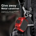 thumbnail image 3 of Earbud Case Portable Stylish Replacing Life Waterproof Headset Cover Protector Accessories with Keyring Replacement for Samsung Red, 3 of 9