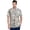 Ashleigh Blue, variant on Havanera Men's and Big Men's Tropical Leaves Short Sleeve Woven Shirt, Sizes S-3X
