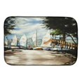 thumbnail image 1 of Carolines Treasures JMK1077DDM Sailing Lessons Sailboats Dish Drying Mat, 1 of 1