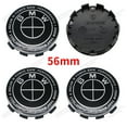 thumbnail image 1 of 7Pcs Front Hood Emblem 82mm For Thunder all black model Rear Badge 74mm Wheel Hub Cap 56/68mm Steering Wheel Sticker 45mm 56mm Bmw F Other models, 1 of 6