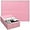 Pink, variant on Pruvade Dental Bibs - 125pk Adult Disposable Bibs for Dentist, Eating, Tattooing - 13" x 18" 3-Ply Waterproof Medical Sheets for Piercing, Tattoo Table Station, Nail Techs, Patient Hygiene- Lavender