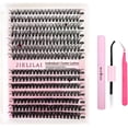 thumbnail image 1 of SCOOVY Eyelash Extension, All In 1 Eyelash Clusters with 240 Individual Eyelashes, 30D 40D Blend with Bonding and Sealing Eyelashes Strong Hold, Cluster Eyelash Clips, 1 of 4
