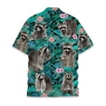 thumbnail image 4 of Mens Hawaiian Shirt Short Sleeve 3D Print Button Lapel Top Loose Beachwear Outdoor Casual Summer Comfortable Beach Shirts for Men OTHER XXL, 4 of 4